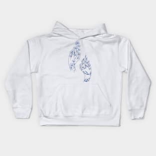 BOTANICAL HANDS Kids Hoodie